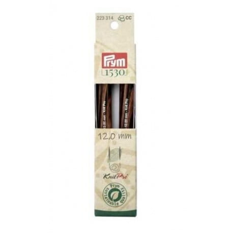 Druty wymienne 11,60cm KnitPro Prym Natural 12mm