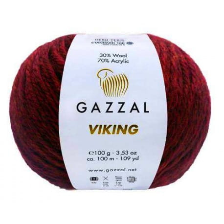Gazzal Viking 4015 bordowy