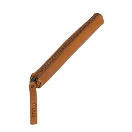 Hee XL Muud kolor Whisky duży skórzany piórnik/ etui
