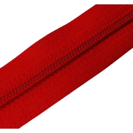 Zamek błyskawiczny T5 spodniowy 820 czerwony