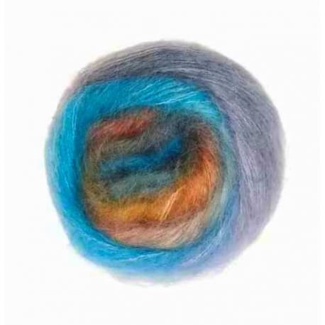RICO DESIGN Essentials Super Kid Mohair Loves Silk Print 013