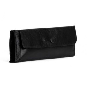 Hattie Muud kolor Black skórzane Etui