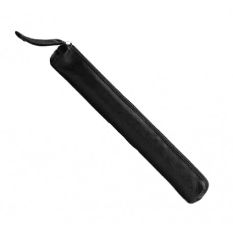 Hee XL Muud kolor Black duży skórzany piórnik/ etui