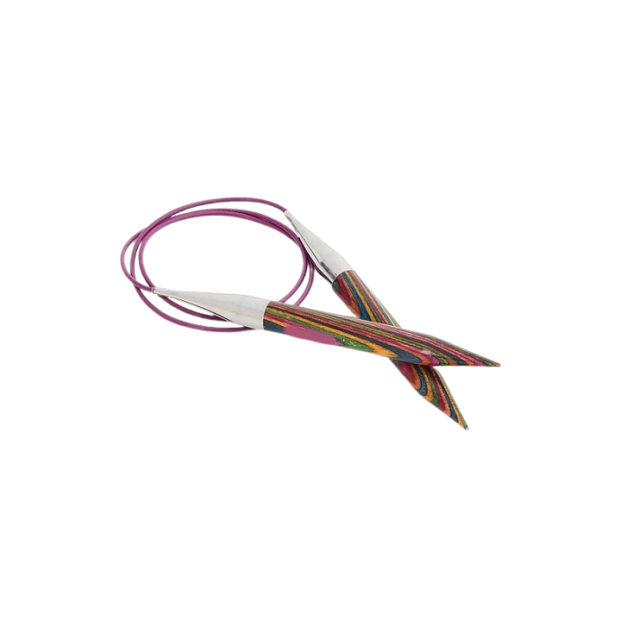 KnitPro Symfonie druty drewniane na żyłce 2,25mm/50cm