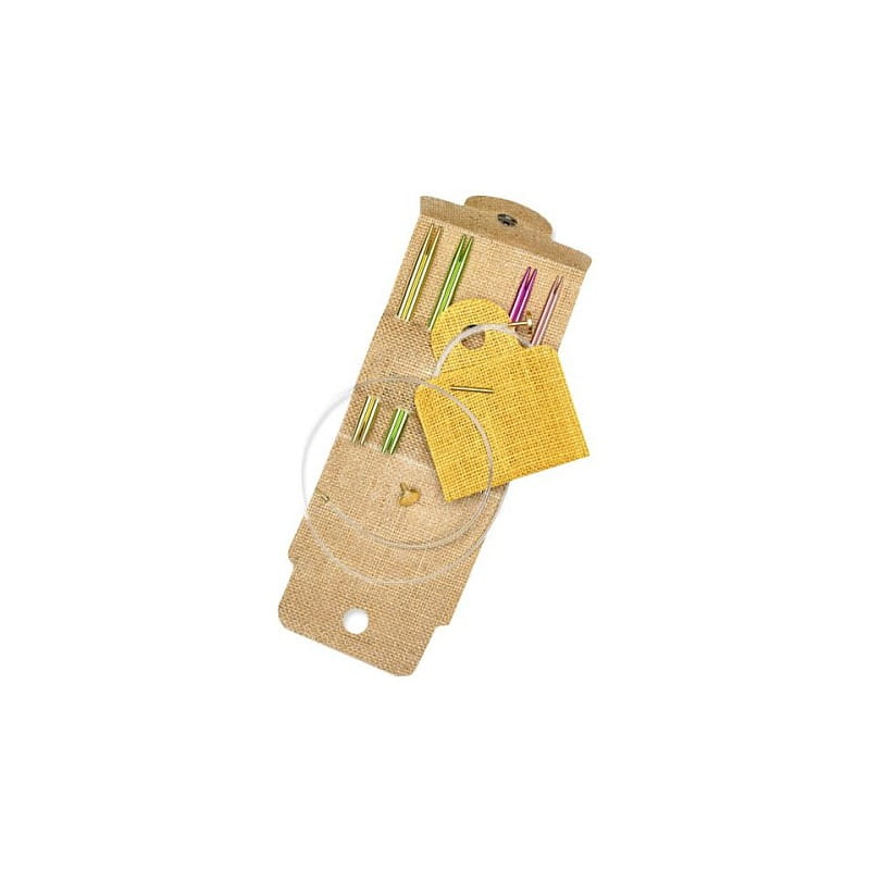 Zestaw metalowych drutów z wymiennymi żyłkami PONY - Colour Jute 3-5mm x 10,5cm