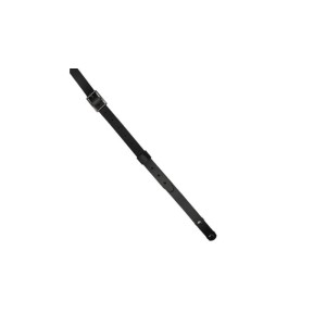 Skórzany pasek do toreb 120cm regulowany czarny