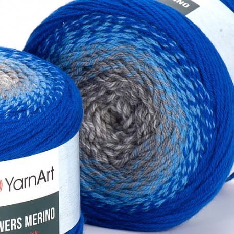 Flowers Merino Yarn Art 534