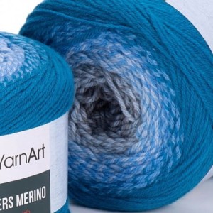 Flowers Merino Yarn Art 540