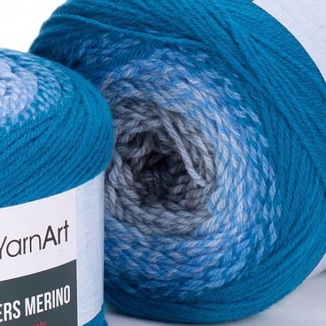 Flowers Merino Yarn Art 540