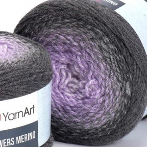 Flowers Merino Yarn Art 547