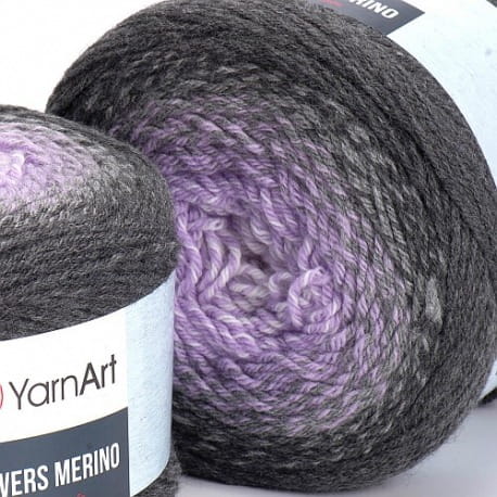 Flowers Merino Yarn Art 547