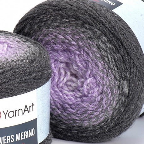 Flowers Merino Yarn Art 547