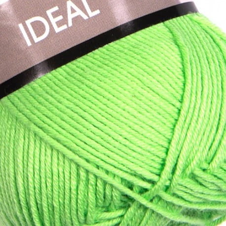 YarnArt Ideal 26 neonowy zielony