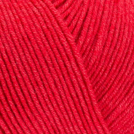 YarnArt Jeans 26 czerwony 2