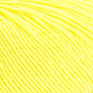 YarnArt Jeans 58 neonowy żółty