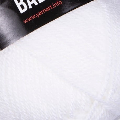 YarnArt Baby 501 biały