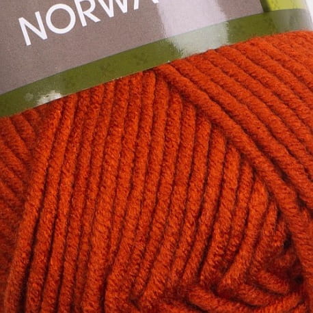 YarnArt Norway 847 rdzawy