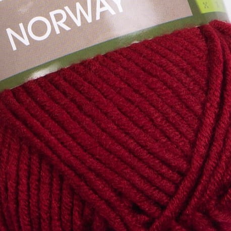 YarnArt Norway 43 wiśniowy