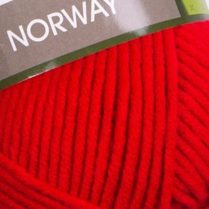 YarnArt Norway 41 czerwony