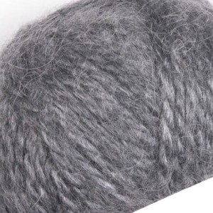 YarnArt Alpine Angora 335 ciemny szary