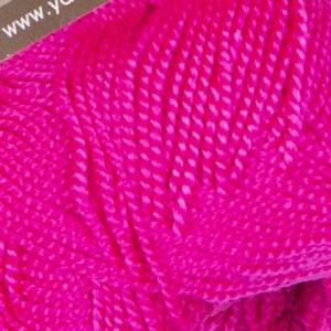 YarnArt Etamin 460 neonowy różowy