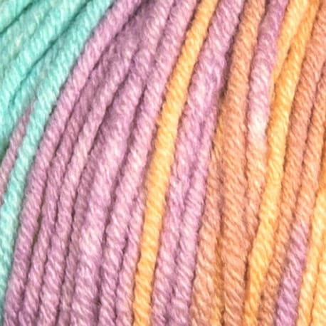 YarnArt Jeans Crazy 8202 tropikalna tęcza
