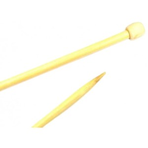 Druty proste Opus Natura bambusowe 5mm