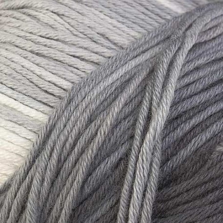 Alize Bella Batik 2905 biały, popielaty, szary (100g)