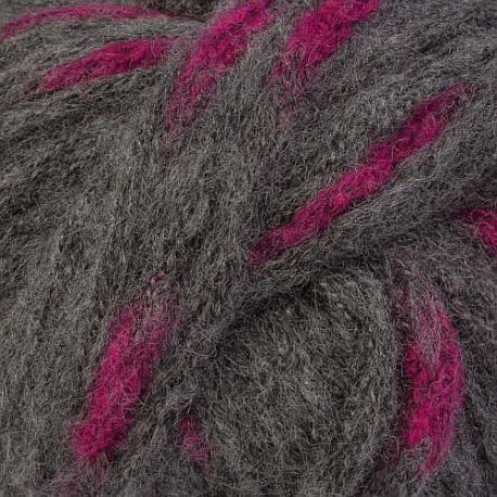 La Passion Mallow 110/703 szary z fuksją