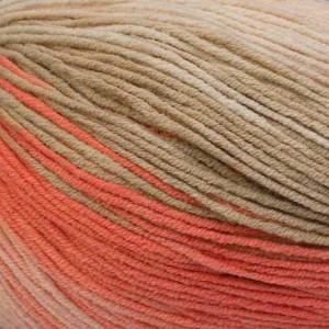 Alize Cotton Gold Batik 5970 cielisty, beżowy, koralowy