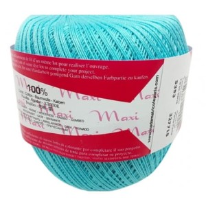 MAXI Madame Tricote 5353 jasny turkusowy
