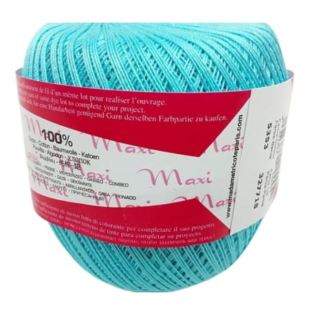 MAXI Madame Tricote 5353 jasny turkusowy