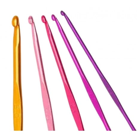 Zestaw aluminiowych szydełek PRYM 2,5-5mm