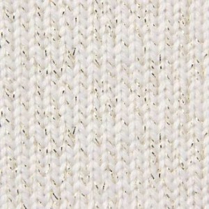 Opus Mimoza Metallic WH-G biały ze złotą nitką