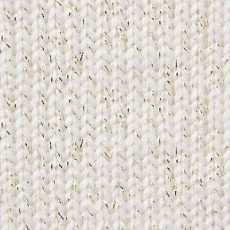 Opus Mimoza Metallic WH-G biały ze złotą nitką
