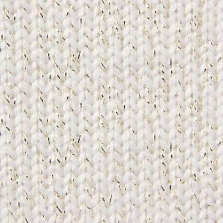 Opus Mimoza Metallic WH-G biały ze złotą nitką