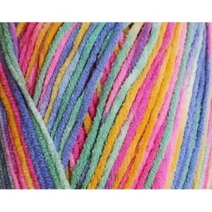 YarnArt Jeans Crazy 7205 melanż pastelowy