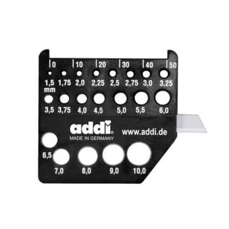 Miarka do drutów z nożykiem