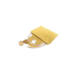 Zestaw drewnianych drutów z wymiennymi żyłkami PONY - Perfect Jute 3-5mm x 10,5cm