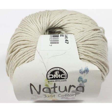 DMC Natura Just Cotton 03 jasny popielaty