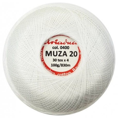 Muza 20 Ariadna 0400 biały