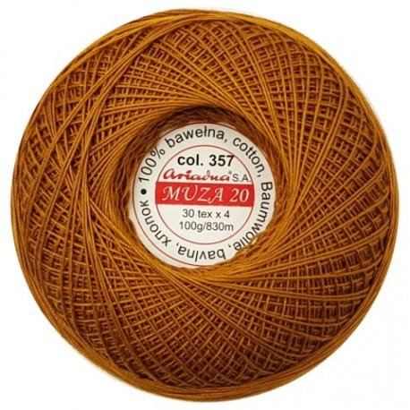 Muza 20 Ariadna 357 musztardowy