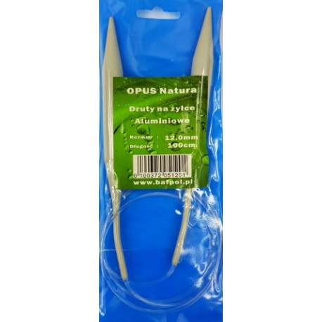Druty na żyłce Opus Natura Aluminiowe 12mm