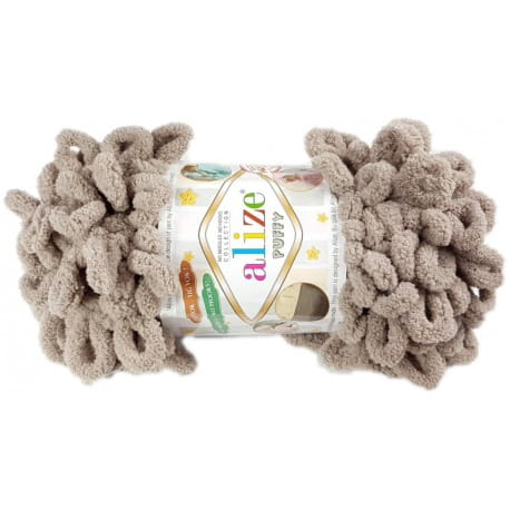 Alize Puffy 530 ciemny beżowy