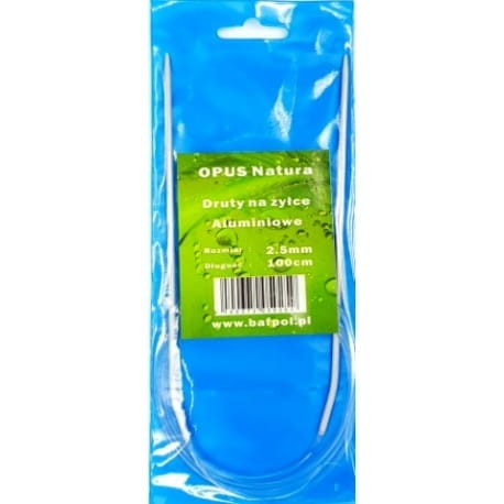 Druty na żyłce Opus Natura Aluminiowe 2.5mm