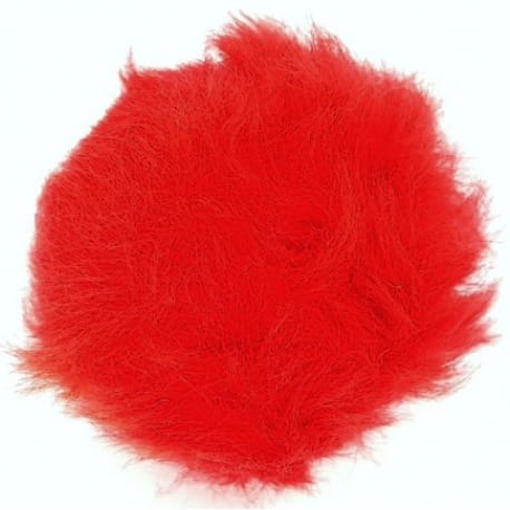 Pompon 9cm czerwony