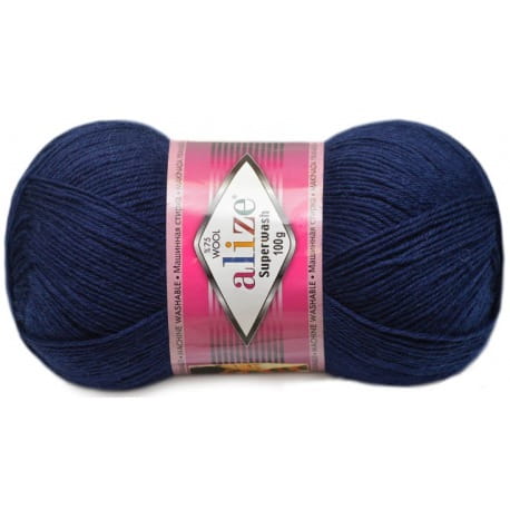 Alize Superwash 58 granatowy