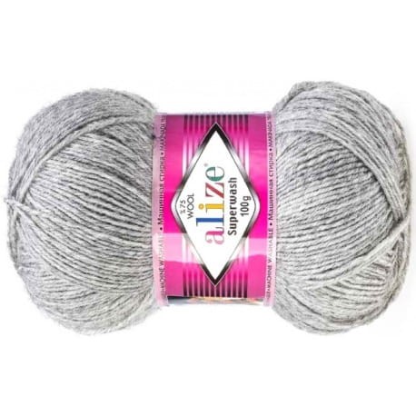 Alize Superwash 21 szary