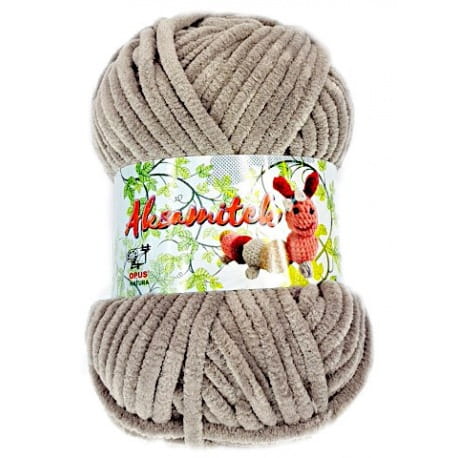 Aksamitek Opus 1465 szary