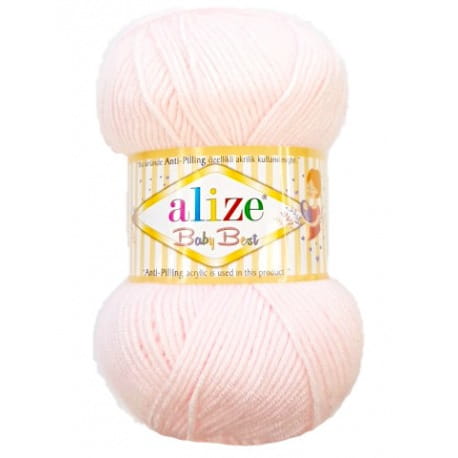 Alize Baby Best 184 jasny różowy